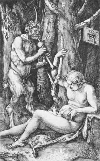 Albrecht Durer Satyr Family